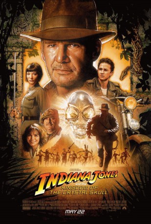 poster Indiana Jones und das Königreich des Kristallschädels